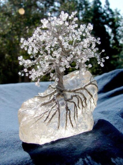 Clear Quartz Tree