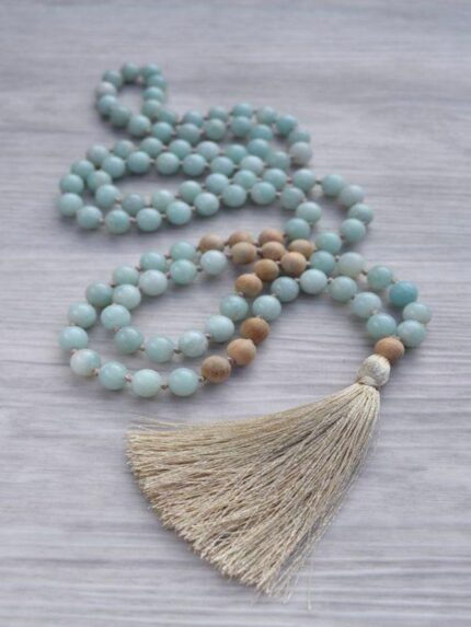 Amazonite Mala