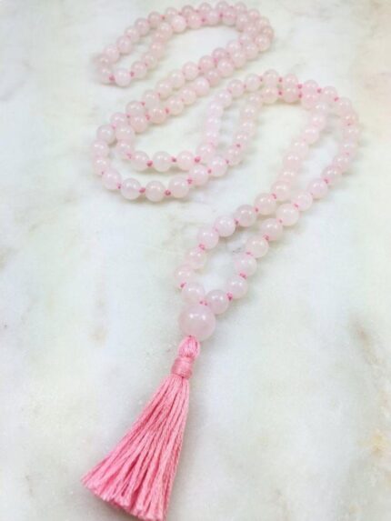 Rose Quartz Mala