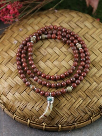 Red Jasper Mala