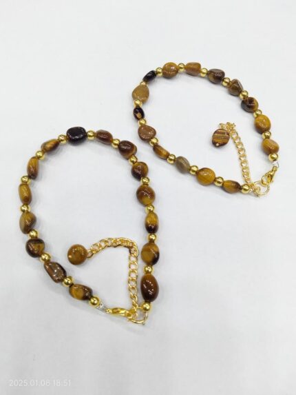 Tiger's Eye Tumble Bracelet